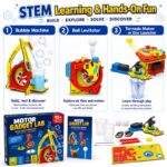 Motor Gadget Engineering Science Kit size and dimensions