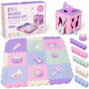 Music Theme EVA Foam Puzzle Set product image