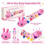 Musical Sensory Caterpillar Toy kit contents view