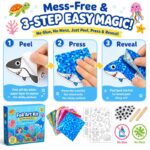 Ocean Adventure Foil Art Kit size and dimensions