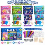 Ocean Adventure Foil Art Kit custom artwork detail