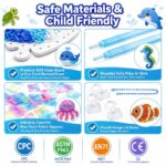 Ocean Animals Poke Art Kit tools and accessories detail