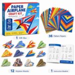 Paper Airplane Craft Kit kit contents view