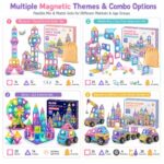 Pastel Mini Magnetic Tiles Set custom artwork detail