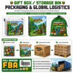 Pixel World Magnetic Building Blocks Set piece shape detail