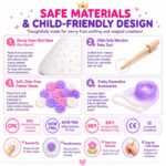 Princess 3D Dress Poke Art Kit tools and accessories detail