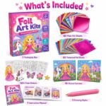 Princess Castle Foil Art Kit kit contents view