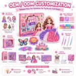 Princess Castle Poke Art Kit craft material detail