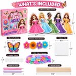 Princess Castle Poke Art Kit kit contents view