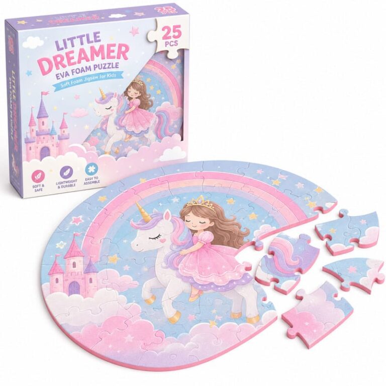 25-Piece Princess EVA Foam Floor Puzzle product image