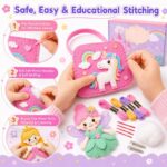 Princess Fantasy Felt Sewing Kit size and dimensions
