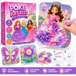 Princess Fashion Poke Art Kit front view