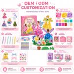 Princess Garden Poke Art Kit craft material detail