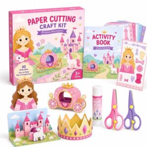 Princess Paper Cutting Craft Kit product image