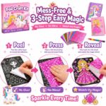 Princess Unicorn Foil Craft Kit size and dimensions