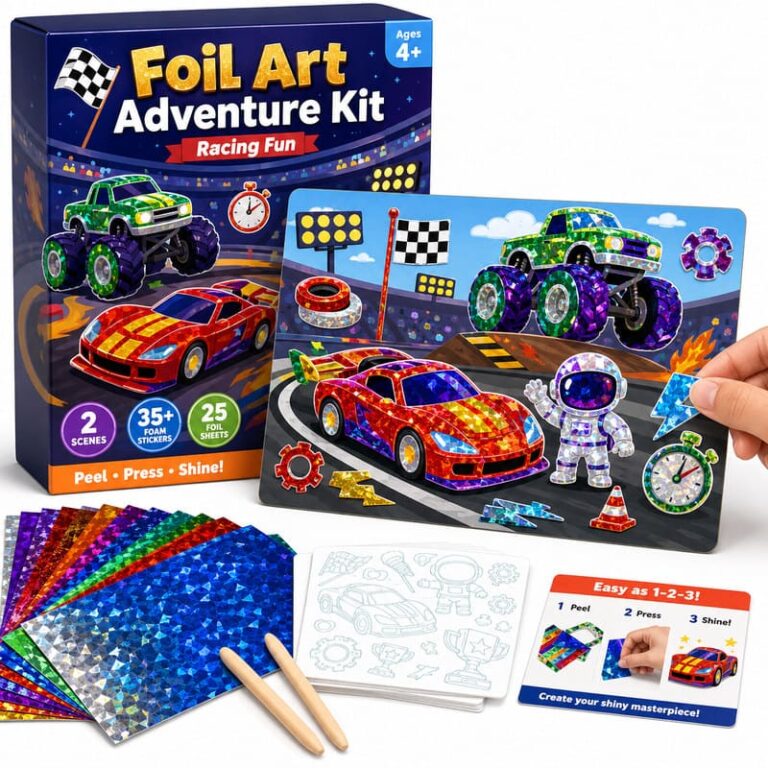 Racing Car Foil Art Adventure Kit product image