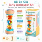 Rainmaker Rattle Sensory Toy kit contents view