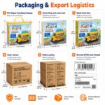School Bus EVA Foam Puzzle Play Set piece shape detail