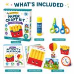 Scissor Skills Paper Craft Kit kit contents view
