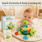 Sensory Flip Turtle Baby Toy finished project example