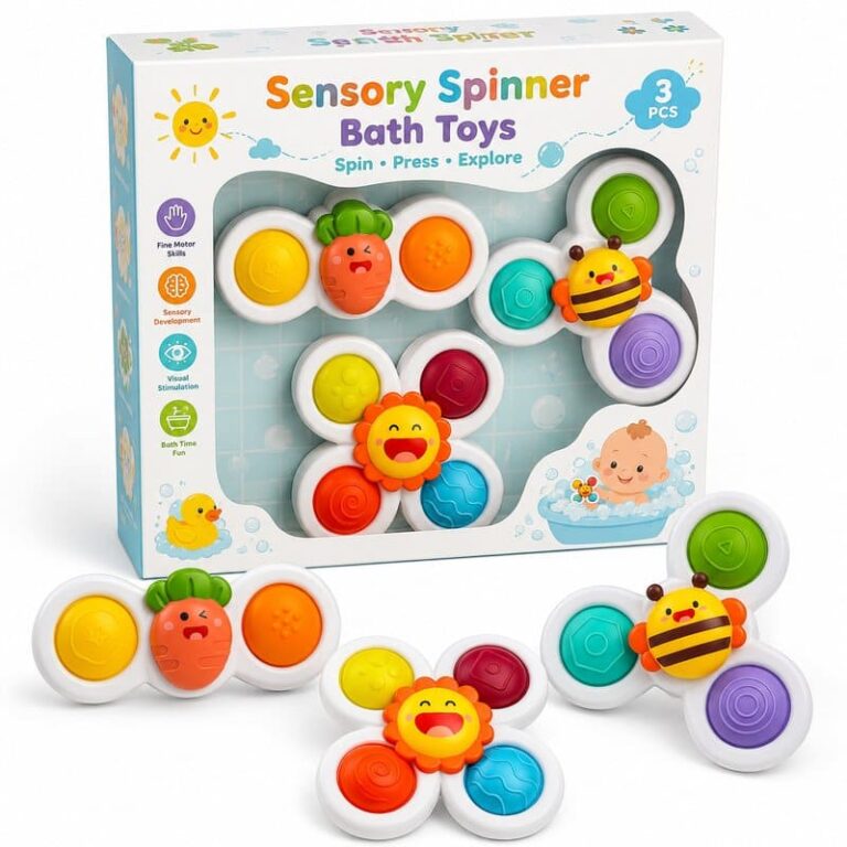 Sensory Spinner Bath Toy Set product image