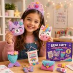 Sew Cute Accessories Felt Sewing Kit workmanship detail