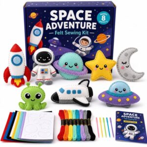 Space Adventure Felt Sewing Kit product image