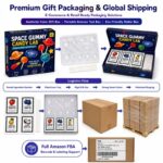 Space Gummy Candy Lab Science Kit piece shape detail