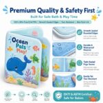 Custom Splash & Explore Ocean Pals Bath Book – Waterproof Baby Book waterproof material detail