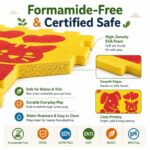 Construction Vehicle Story Cubes EVA Foam Puzzle Set printing detail