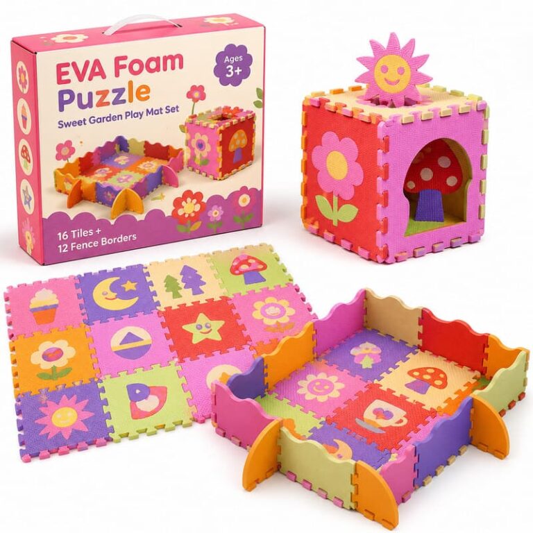 Sweet Cookie EVA Foam Puzzle Play Mat Set product image