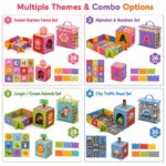Sweet Cookie EVA Foam Puzzle Play Mat Set custom artwork detail