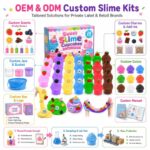 Sweet Slime Cupcakes Kit clay and sand material detail