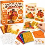 Thanksgiving Foil Art Kit front view