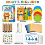 Tiger Paper Craft Kit kit contents view