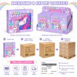 Unicorn Canvas Poke Art Kit activity step detail