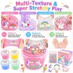 Unicorn Slime Bucket Set size and dimensions