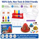 Volcano Eruption STEM Science Kit printing detail